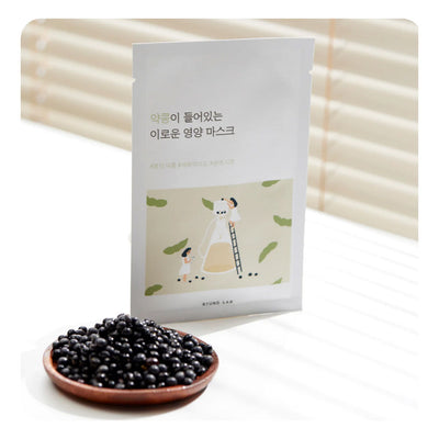 ROUNDLAB Soybean Nourishing Sheet Mask - Peaches&Creme Shop Korean Skincare Malta