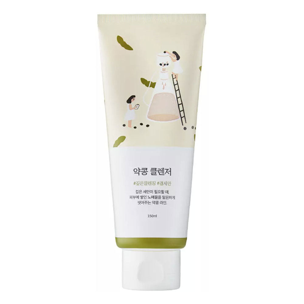 ROUND LAB Soybean Nourishing Cleanser - Peaches&Creme Shop Korean Skincare Malta