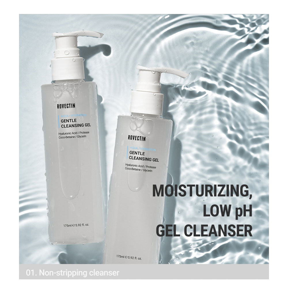 ROVECTIN Aqua Gentle Cleansing Gel - Peaches&Creme Shop Korean Skincare Malta