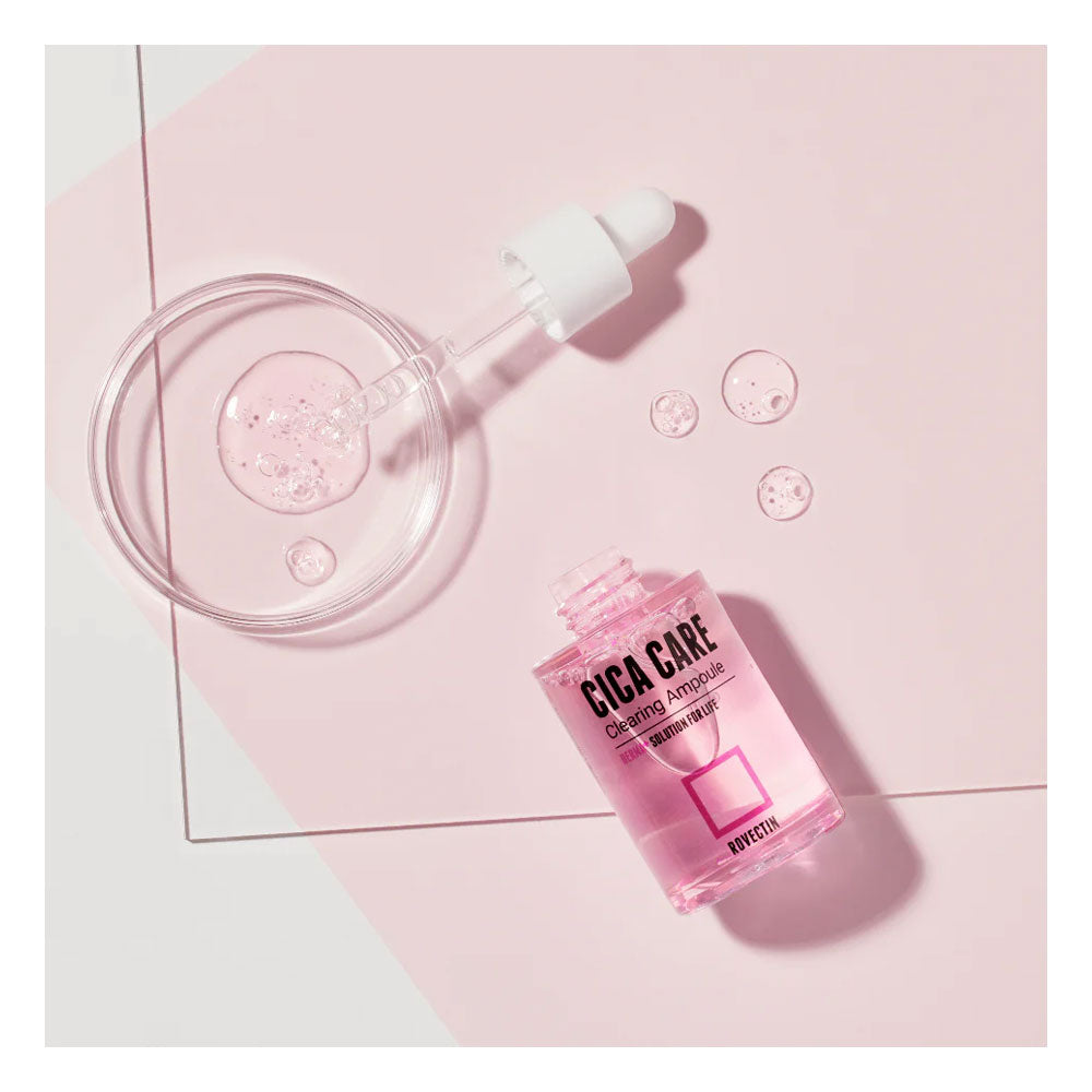 ROVECTIN Cica Care Clearing Ampoule - Peaches&Creme Shop Korean Skincare Malta