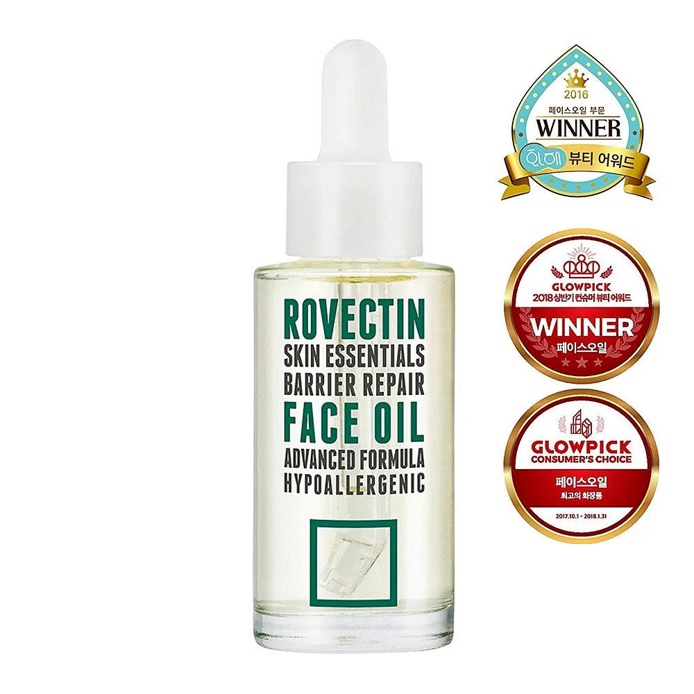 ROVECTIN Skin Essentials Barrier Repair Face Oil - Peaches&Creme Shop Korean Skincare Malta