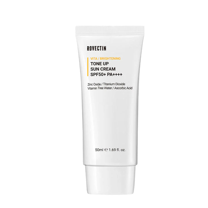 ROVECTIN Vita Tone Up Sun Cream - Peaches&Creme Shop Korean Skincare Malta