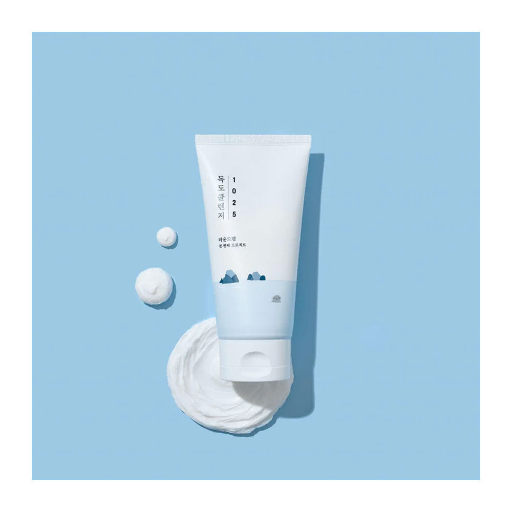 ROUND LAB 1025 Dokdo Cleanser - Peaches&Creme Shop Korean Skincare Malta