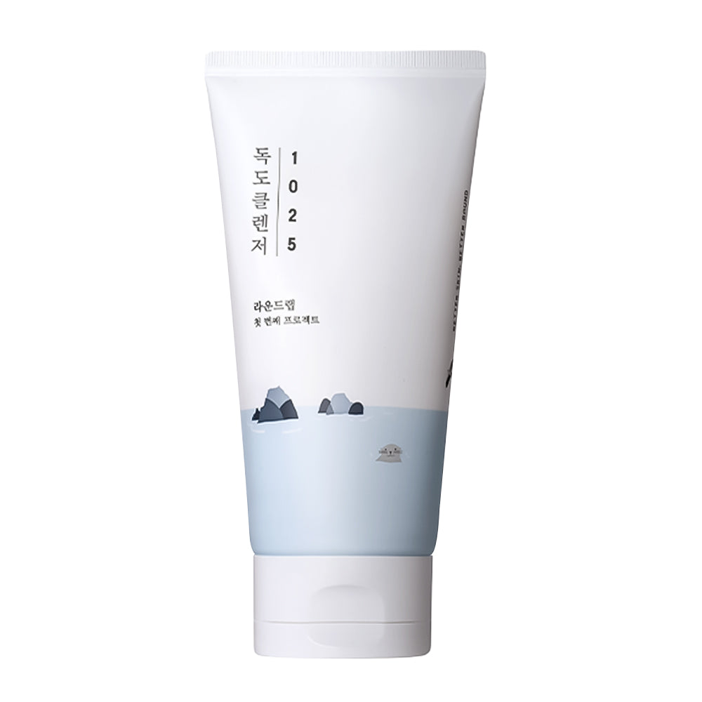 ROUND LAB 1025 Dokdo Cleanser - Peaches&Creme Shop Korean Skincare Malta