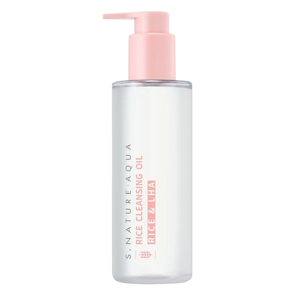 S.NATURE Aqua Rice Cleansing Oil - Peaches&Creme Shop Korean Skincare Malta