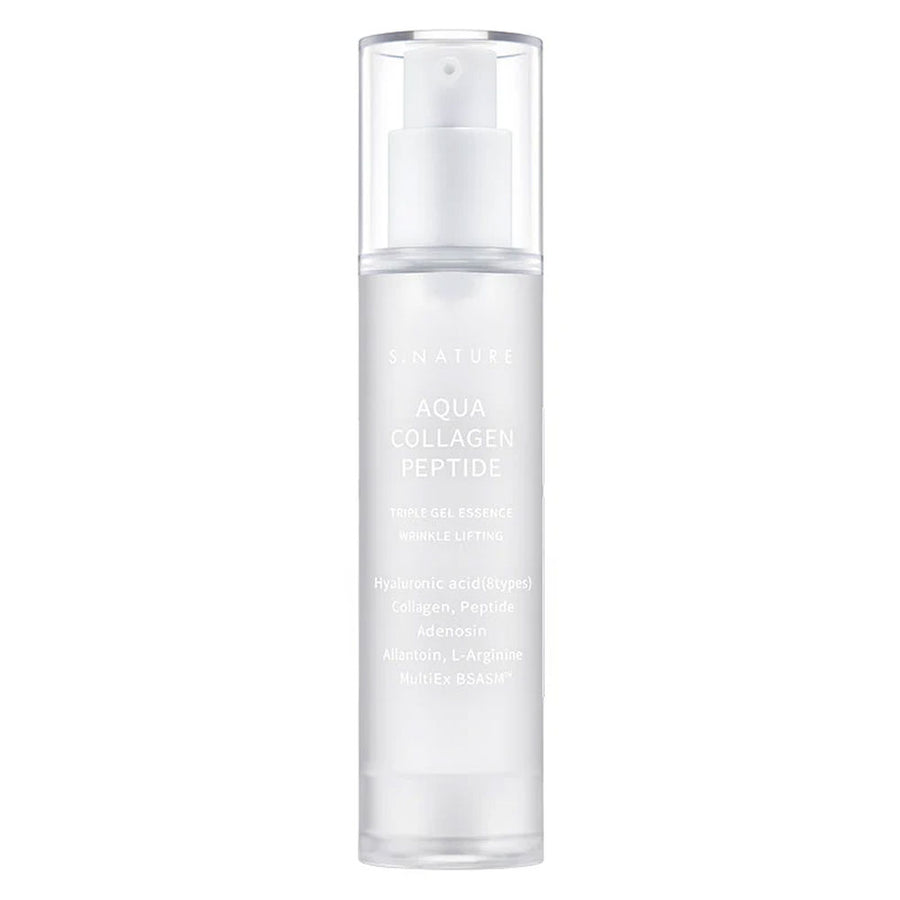 S.NATURE Aqua Collagen Peptide Triple Gel Essence - Peaches&Creme Shop Korean Skincare Malta