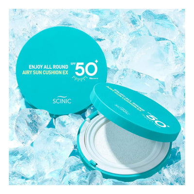 SCINIC Enjoy All Round Airy Sun Cushion EX - Peaches&Creme Shop Korean Skincare Malta