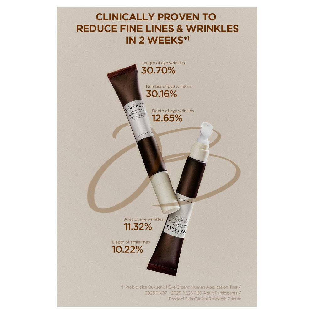 SKIN1004 Magadascar Centella Probio-Cica Bakuchiol Eye Cream - Peaches&Creme Shop Korean Skincare Malta