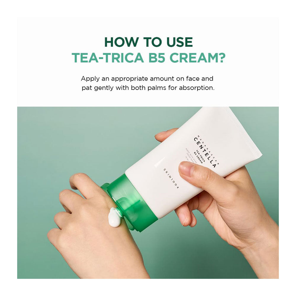 SKIN1004 Madagascar Centella Tea-Trica B5 Cream - Peaches&Creme Shop Korean Skincare Malta