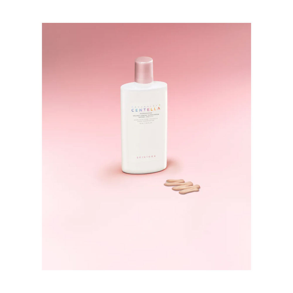 SKIN1004 Madagascar Centella Poremizing Velvet Finish Sunscreen Peaches&Creme Shop Korean Skincare Malta