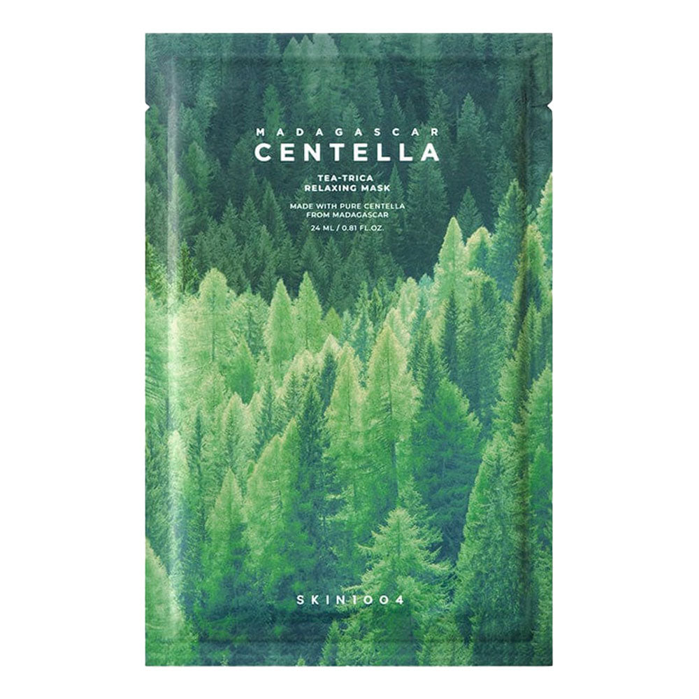 SKIN1004 Madagascar Centella Tea-Trica Relaxing Mask - Peaches&Creme Shop Korean Skincare Malta