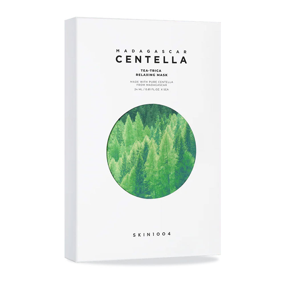 SKIN1004 Madagascar Centella Tea-Trica Relaxing Mask - Peaches&amp;Creme Shop Korean Skincare Malta