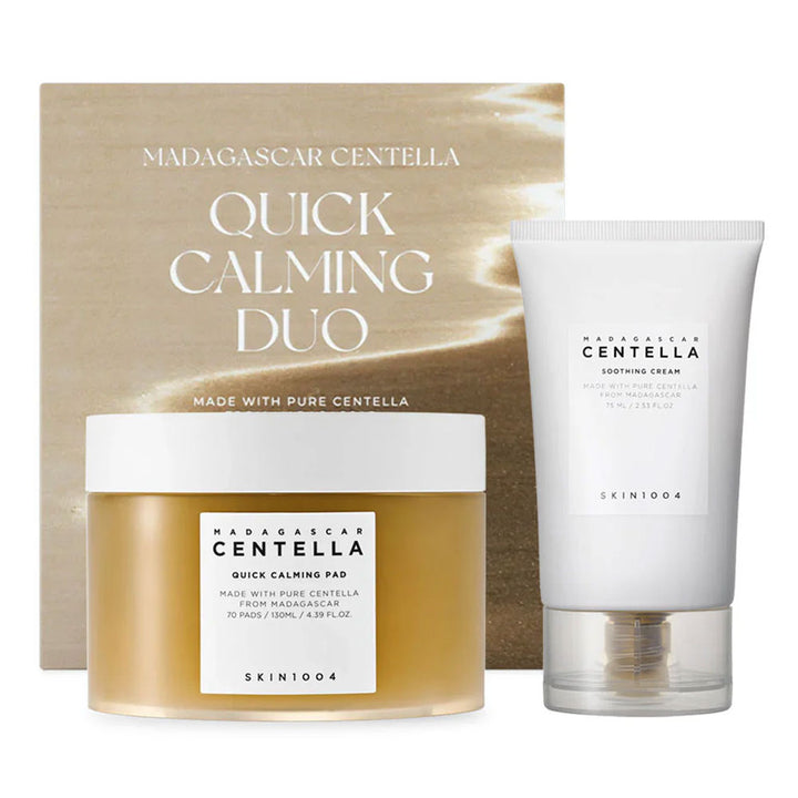 SKIN1004 Madagascar Centella Quick Calming Duo - Peaches&Creme Shop Korean Skincare Malta