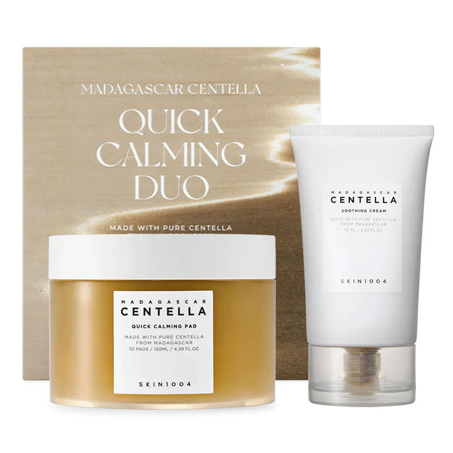 SKIN1004 Madagascar Centella Quick Calming Duo - Peaches&Creme Shop Korean Skincare Malta