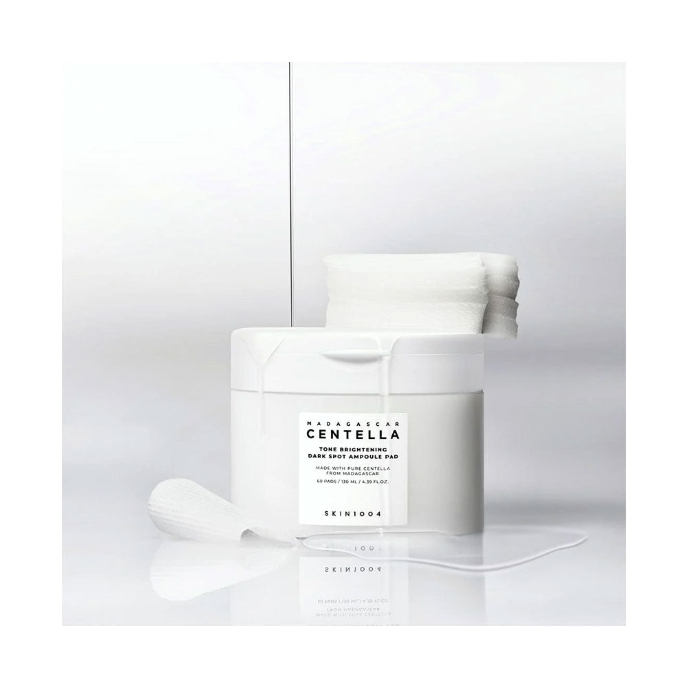 SKIN1004 Madagascar Centella Tone Brightening Dark Spot Ampoule Pad - Peaches&Creme Shop Korean Skincare Malta