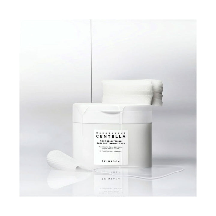 SKIN1004 Madagascar Centella Tone Brightening Dark Spot Ampoule Pad - Peaches&Creme Shop Korean Skincare Malta