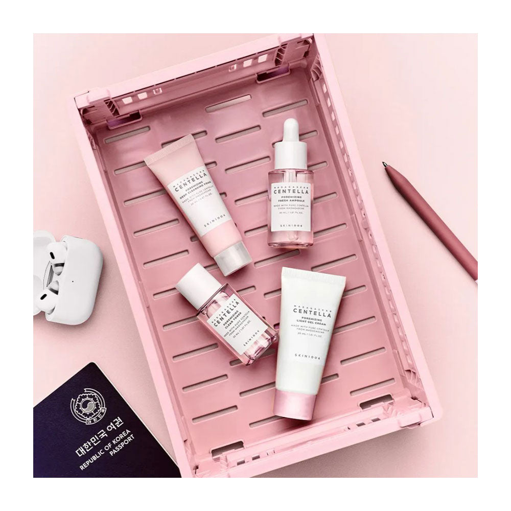 SKIN1004 Madagascar Centella Poremizing Travel Kit - Peaches&Creme Shop Korean Skincare Malta