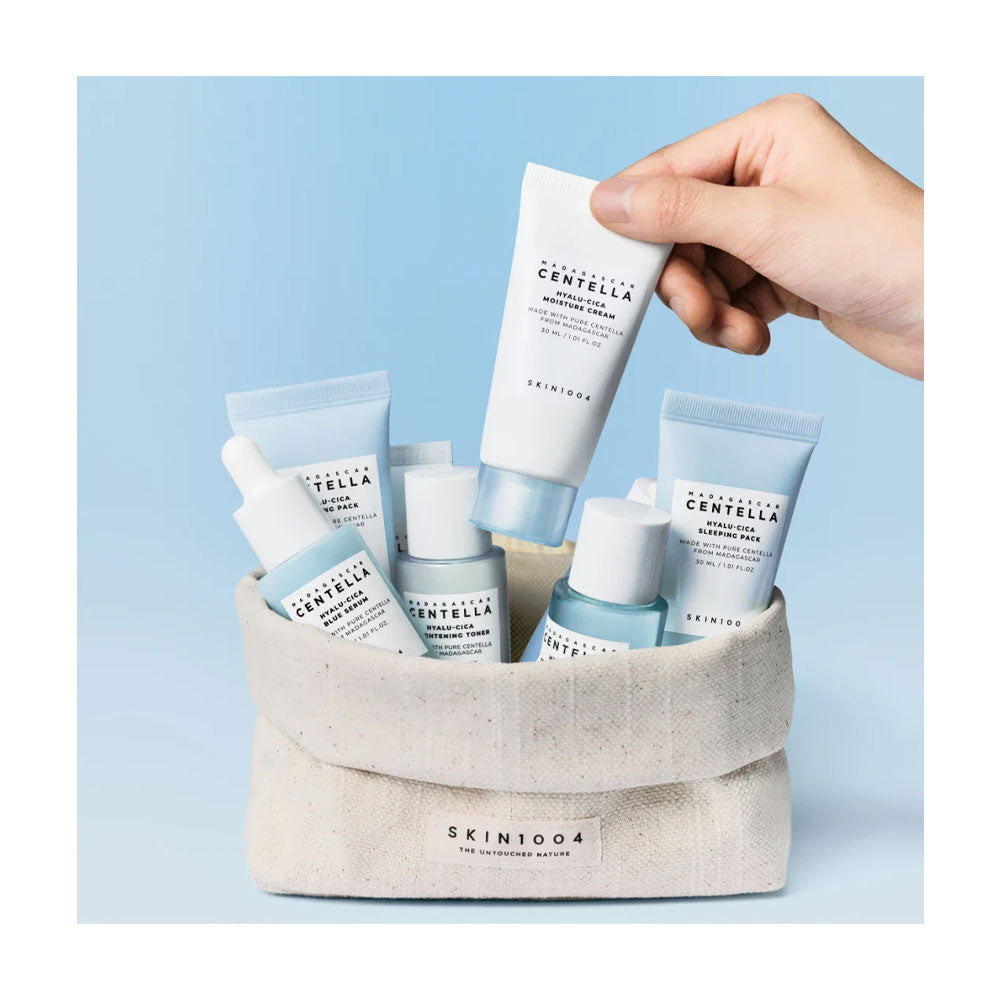 SKIN1004 Madagascar Centella Hyalu-Cica Travel Kit - Peaches&Creme Shop Korean Skincare Malta