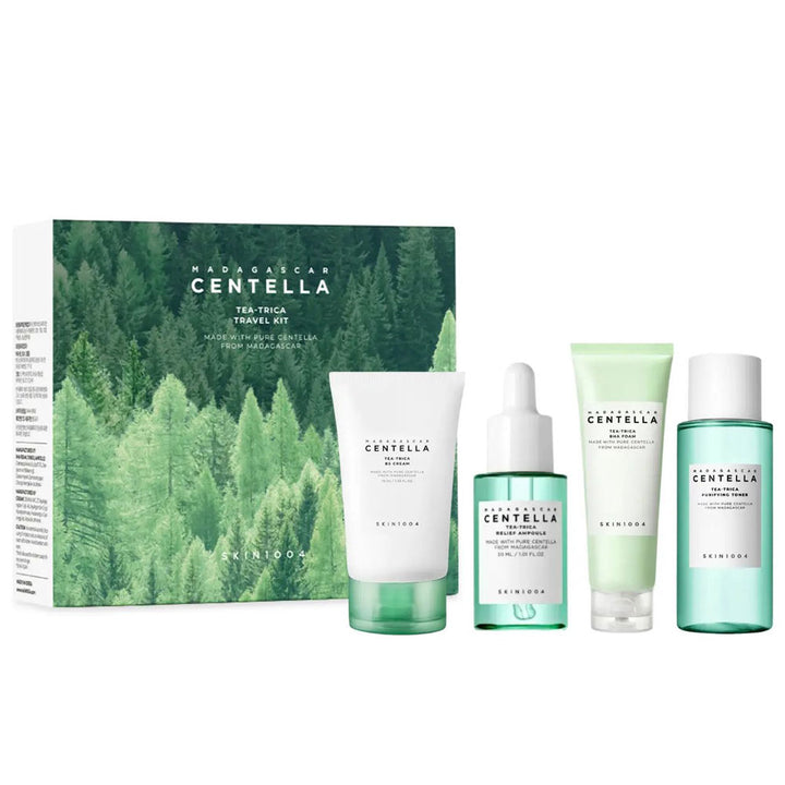 SKIN1004 Madagascar Centella Tea-Trica Travel Kit - Peaches&amp;Creme Shop Korean Skincare Malta