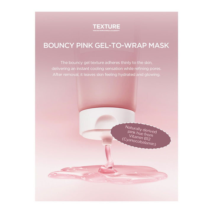 Pink tube of Skin1004 Madagascar Centella Mask with texture