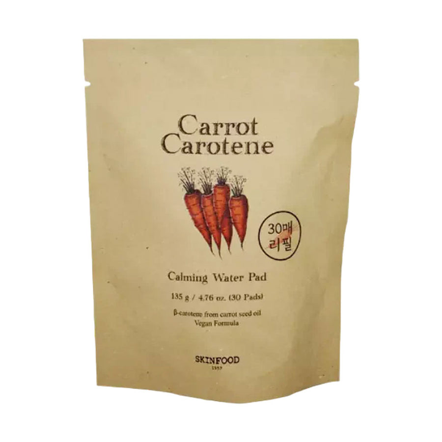 SKINFOOD Carrot Carotene Calming Water Pad - Peaches&Creme Shop Korean Skincare Malta