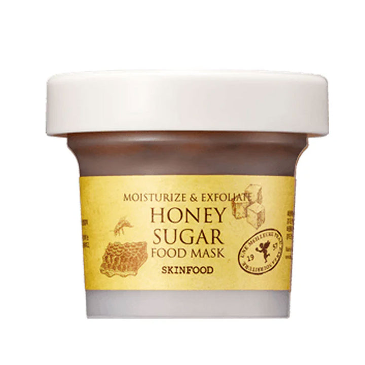SKINFOOD Honey Sugar Food Mask - Peaches&Creme Shop Korean Skincare Malta
