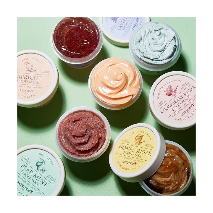 SKINFOOD Honey Sugar Food Mask - Peaches&Creme Shop Korean Skincare Malta