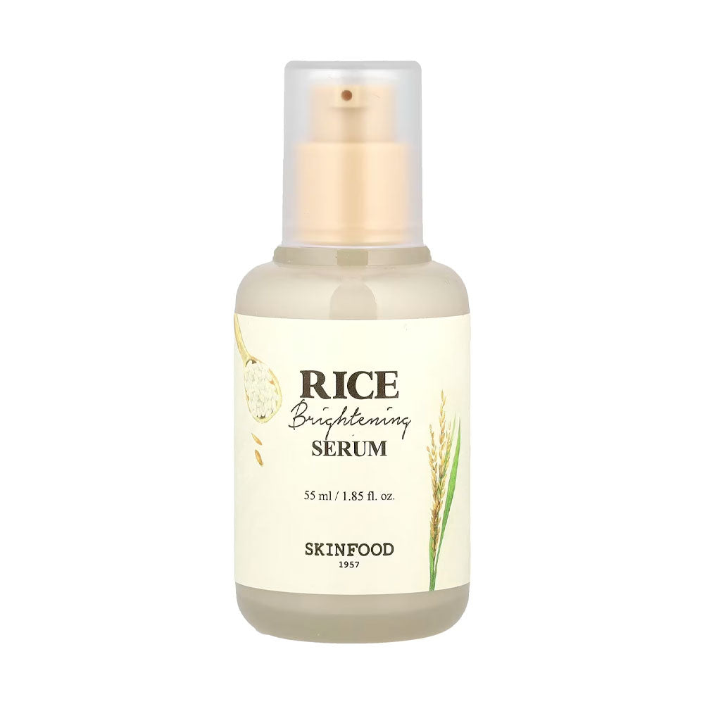 SKINFOOD Rice Brightening Serum - Peaches&Creme Shop Korean Skincare Malta