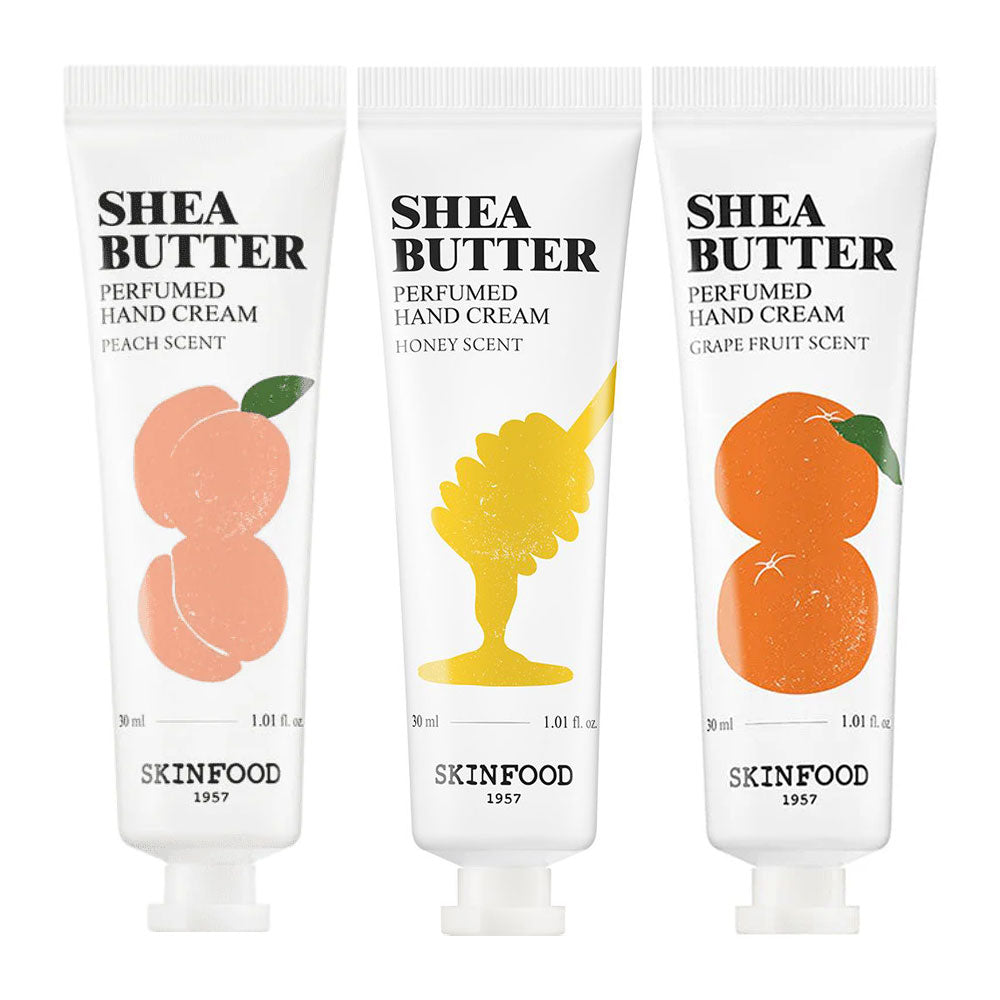 SKINFOOD Shea Butter Perfumed Hand Cream - Peaches&Creme Shop Korean Skincare Malta