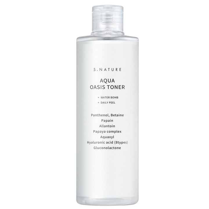 S.NATURE Aqua Oasis Toner - Peaches&Creme Shop Korean Skincare Malta