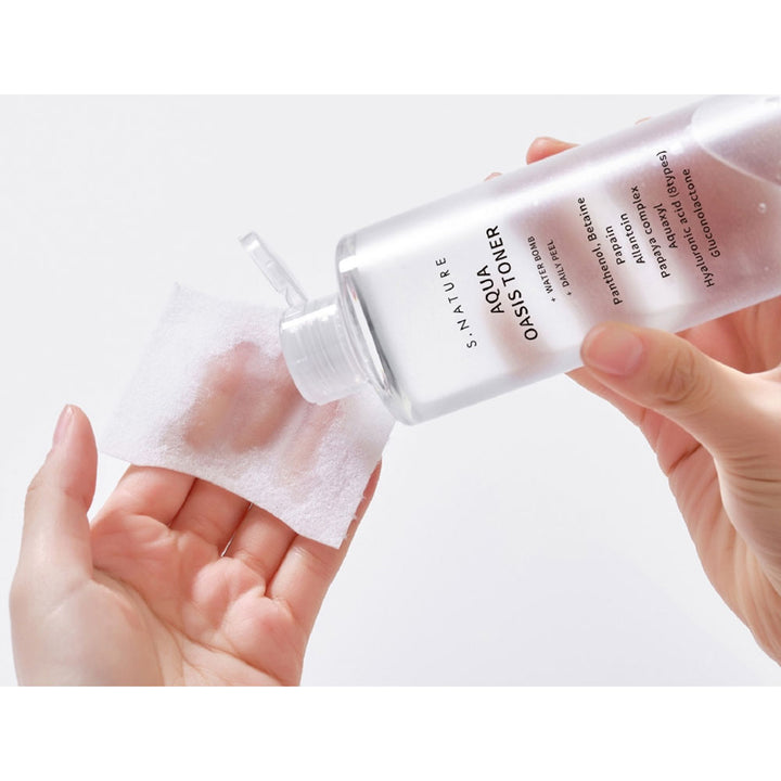 S.NATURE Aqua Oasis Toner - Peaches&Creme Shop Korean Skincare Malta