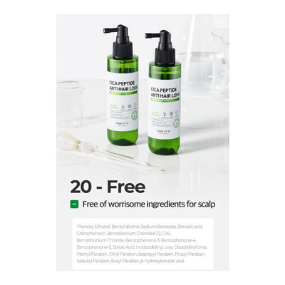 SOME BY MI Cica Peptide Anti Hair Loss Derma Scalp Tonic - Peaches&Creme Shop Korean Skincare Malta