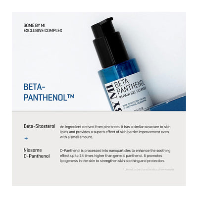 SOME BY MI Beta Panthenol Repair  Gel Cleanser - Peaches&Creme Shop Korean Skincare Malta