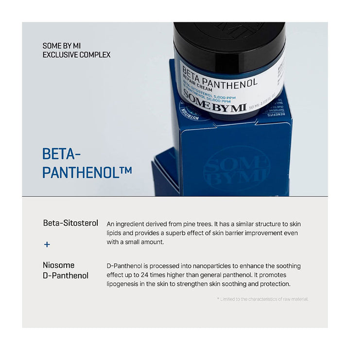 SOME BY MI Beta Panthenol Repair Cream - Peaches&amp;Creme Shop Korean Skincare Malta