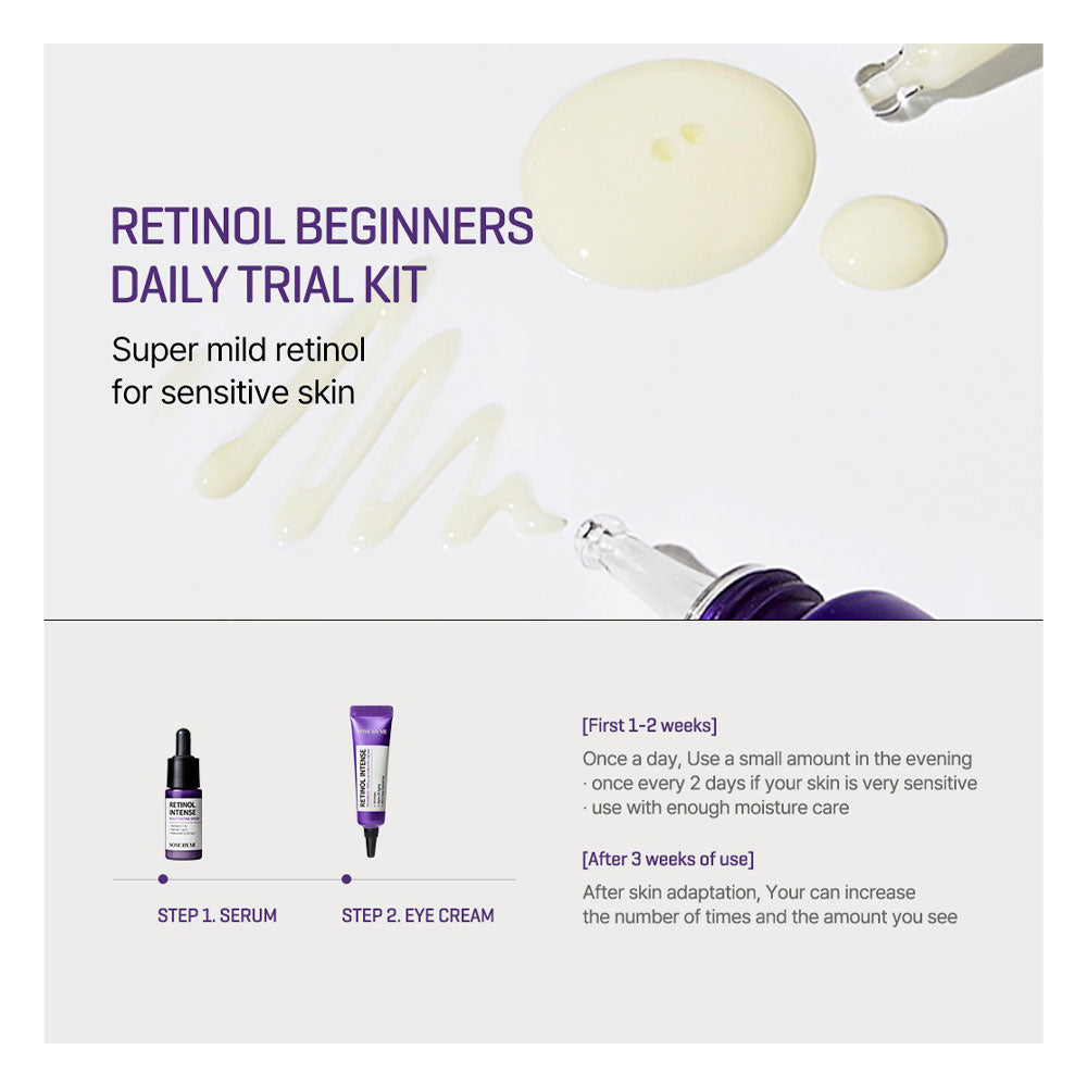 SOME BY MI Retinol Intense Trial Kit - Peaches&Creme Shop Korean Skincare Malta