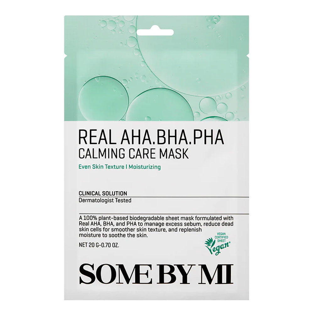 SOME BY MI Real AHA-BHA-PHA Calming Care Mask - Peaches&Creme Shop Korean Skincare Malta