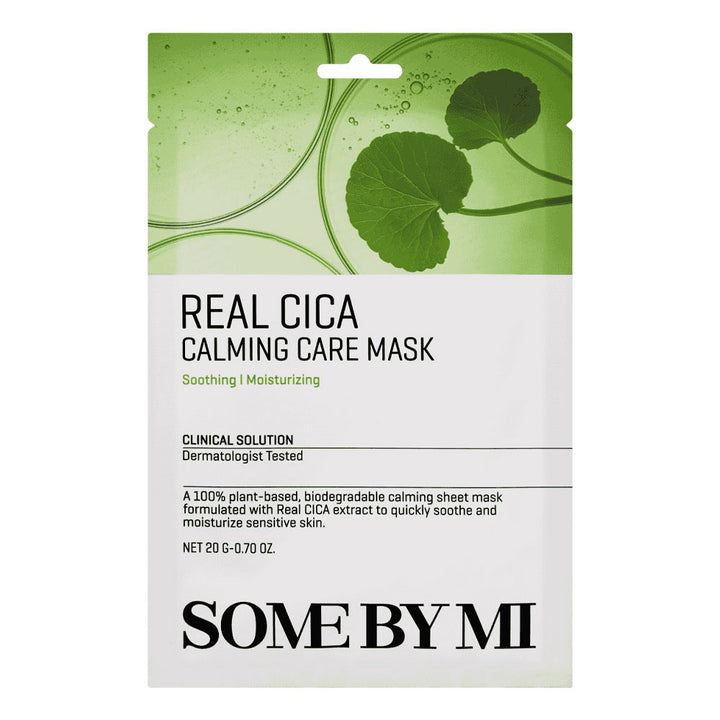 SOME BY MI Real Cica Calming Care Mask - Peaches&Creme Shop Korean Skincare Malta