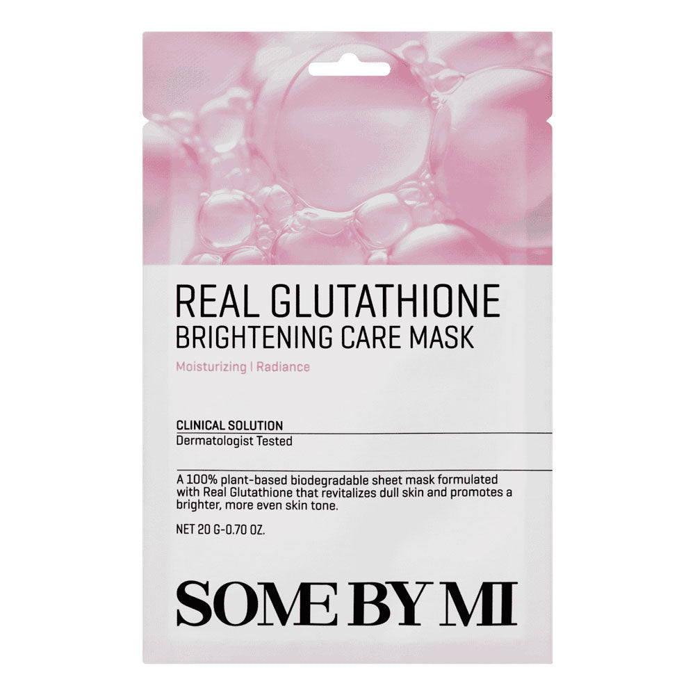 SOME BY MI Real Glutathione Brightening Care Mask - Peaches&Creme Shop Korean Skincare Malta