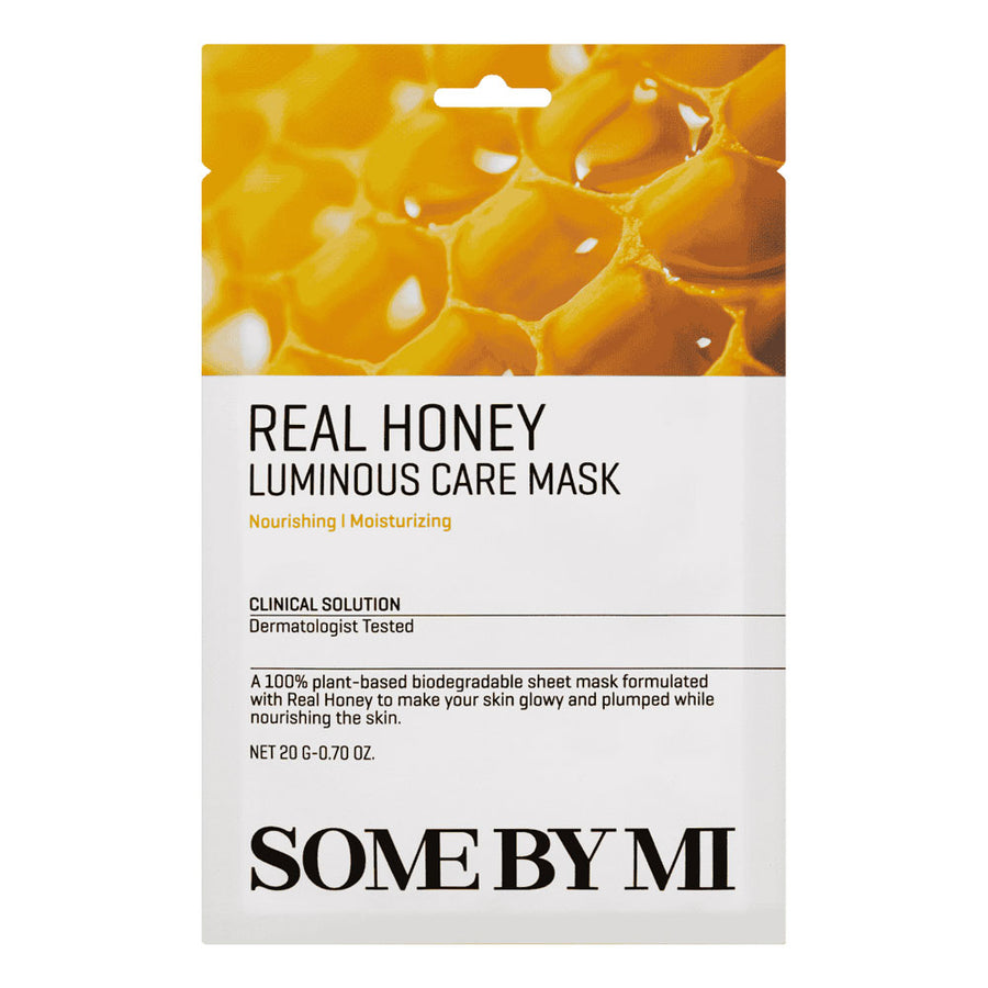 SOME BY MI Real Honey Luminous Care Mask - Peaches&Creme Shop Korean Skincare Malta