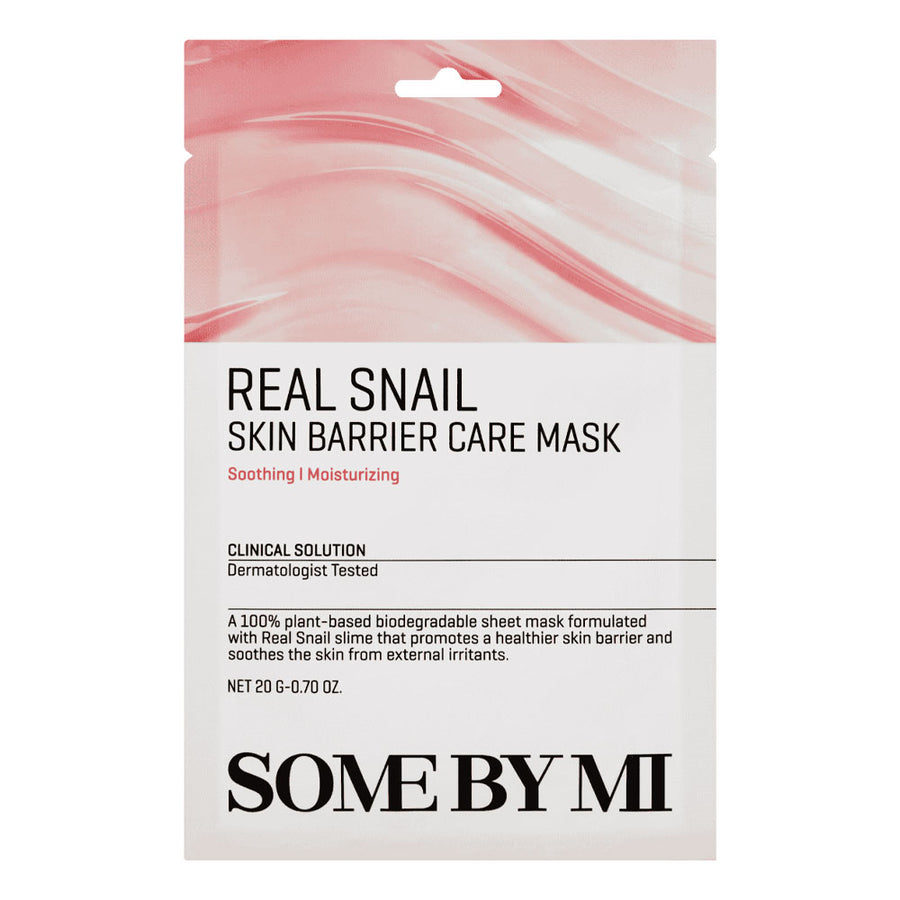 SOME BY MI Real Snail Skin Barrier Care Mask - Peaches&Creme Shop Korean Skincare Malta