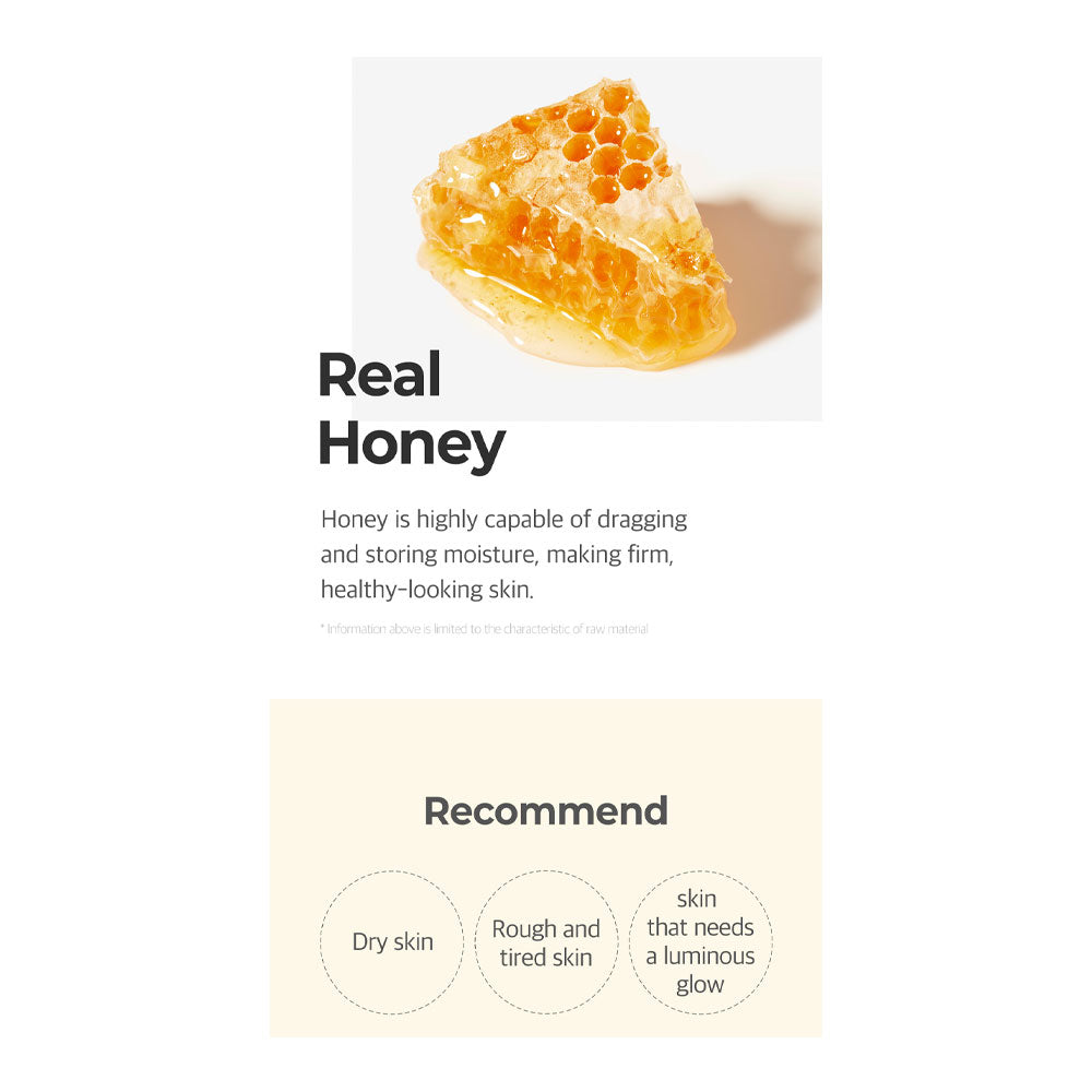 SOME BY MI Real Honey Luminous Care Mask - Peaches&Creme Shop Korean Skincare Malta