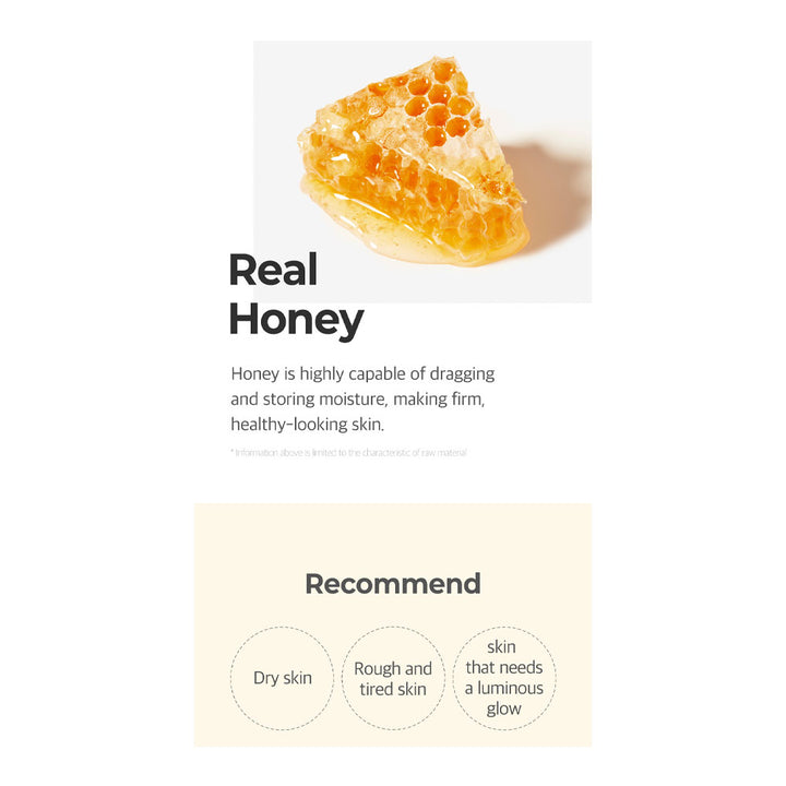 SOME BY MI Real Honey Luminous Care Mask - Peaches&Creme Shop Korean Skincare Malta