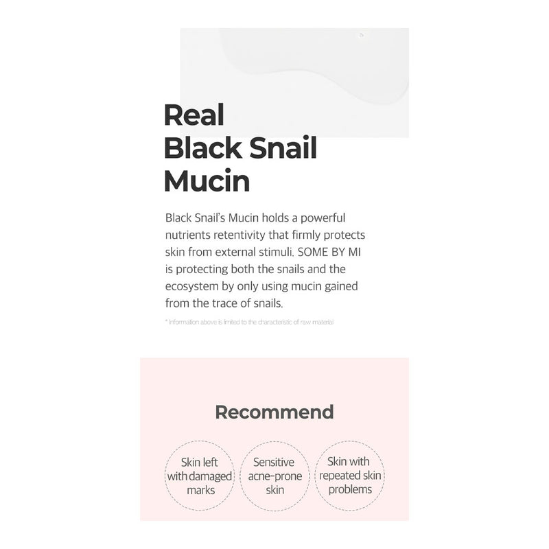 SOME BY MI Real Snail Skin Barrier Care Mask - Peaches&Creme Shop Korean Skincare Malta