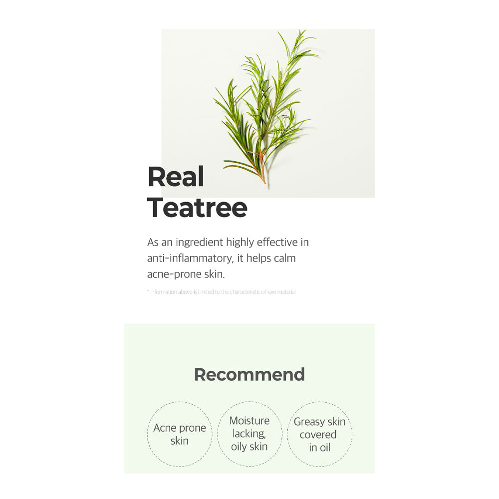 SOME BY MI Real Teatree Calming Care Mask - Peaches&Creme Shop Korean Skincare Malta