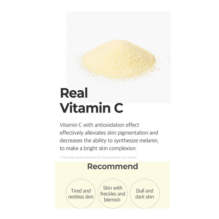 SOME BY MI Real Vitamin Brightening Care Mask - Peaches&Creme Shop Korean Skincare Malta