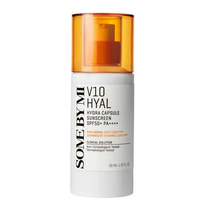 SOME BY MI V10 Hyal Hydra Capsule Sunscreen - Peaches&Creme Shop Korean Skincare Malta