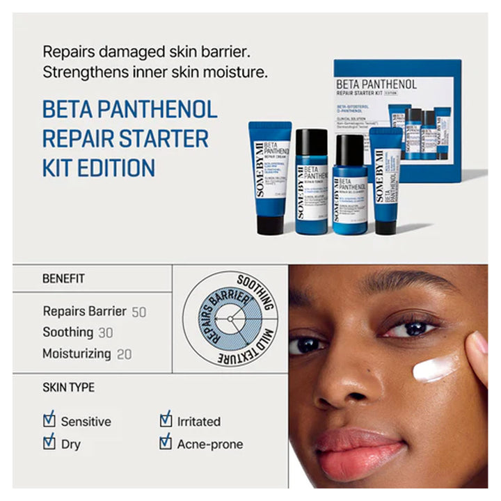 SOME BY MI Beta Panthenol Repair Starter Kit - Peaches&Creme Shop Korean Skincare Malta