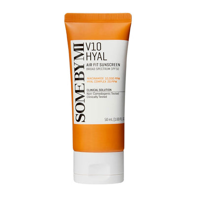 SOME BY MI V10 Hyal Air Fit Sunscreen - Peaches&Creme Shop Korean Skincare Malta