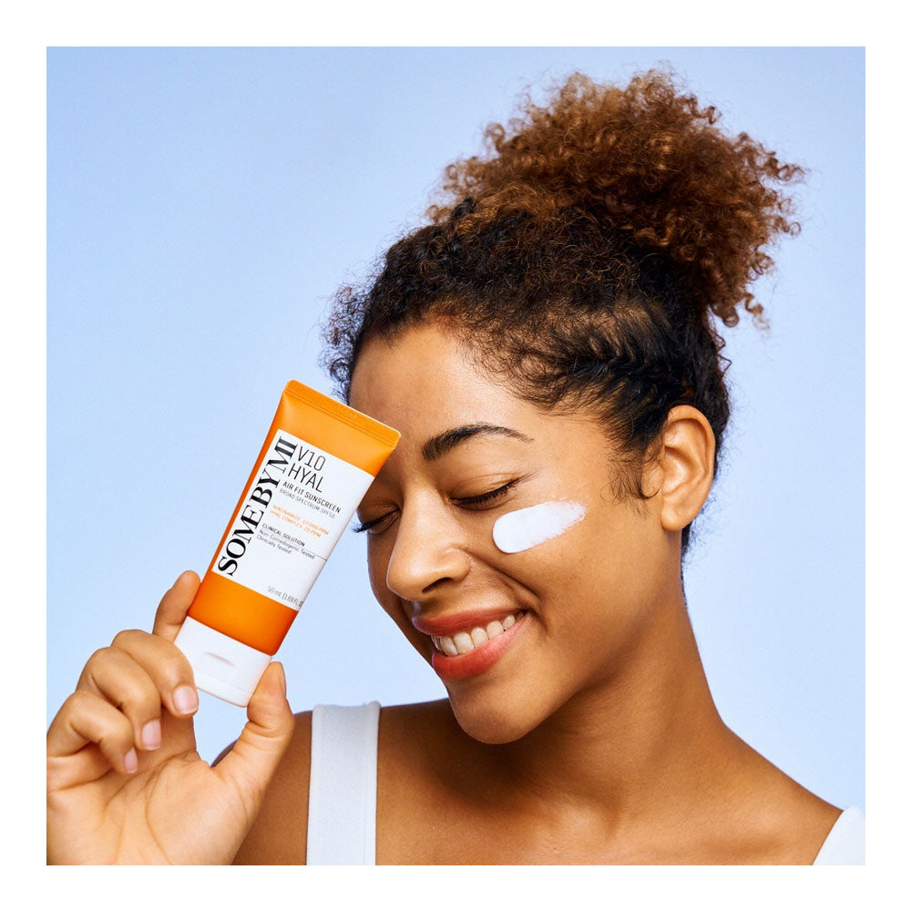 SOME BY MI V10 Hyal Air Fit Sunscreen - Peaches&Creme Shop Korean Skincare Malta