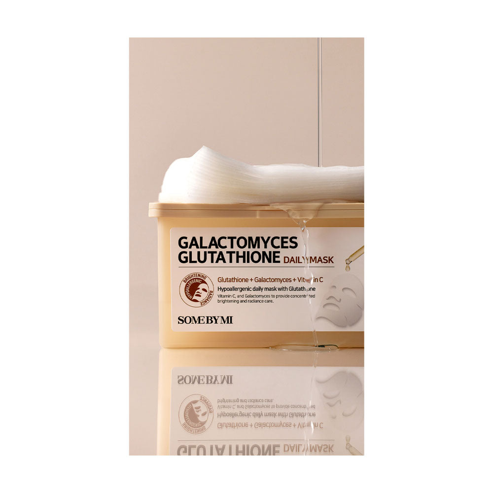 Some By Mi Galactomyces Glutathione Daily Mask - Peaches&Creme Shop Korean Skincare Malta